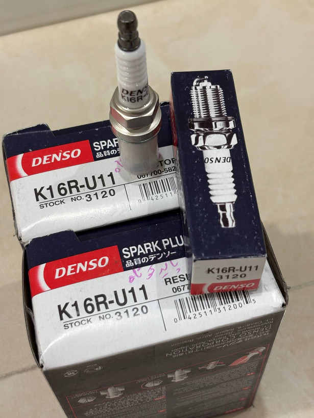 شمع خودرو دنسو (DENSO _ K16R_U11) پایه کوتاه